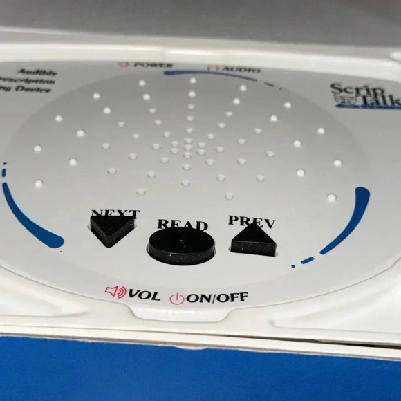 NWT SCRIPT TALK STATION Talking Prescription Medicine Meds RX Station - Picture 10 of 16